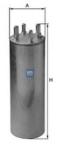 Filtro carburante ufi - filtro,
